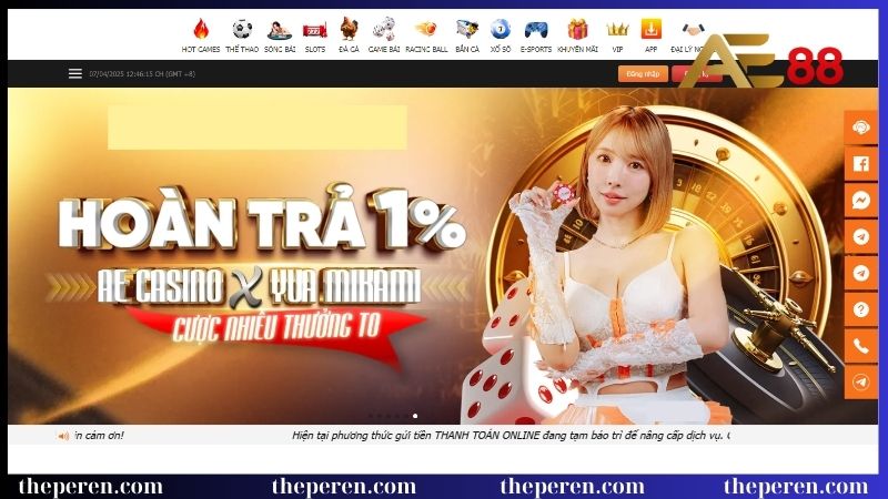 Trang Chủ 10 Giải trí uy tín và minh bạch trên AE88
