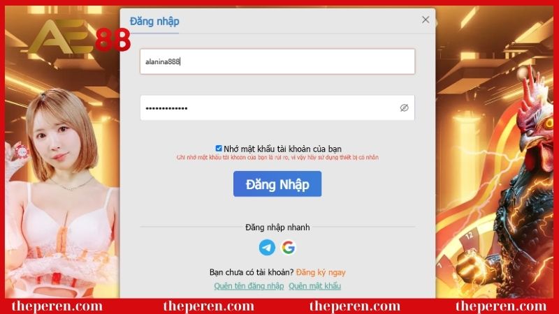 Hướng dẫn đăng nhập AE88 nhanh chóng, tiện lợi nhất 4 Hướng dẫn đăng nhập AE88 đơn giản