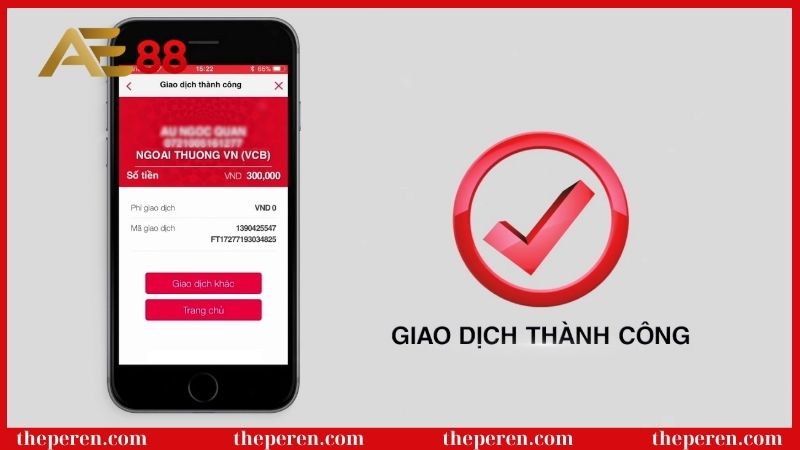 Rút tiền AE88 qua ngân hàng đảm bảo an toàn, gọn lẹ 4 Hướng dẫn rút tiền qua ngân hàng